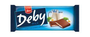 Шоколад молочний Deby Milk, 100г Польша 2036603439 фото