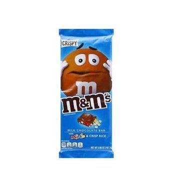 Шоколад молочный M&M's Crispy (синий) 150г, Польша 2101868824 фото