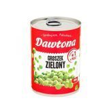 Горошек зеленый консервированный 400г Польша Dawtona 1823610441 фото