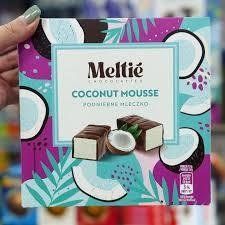 Конфеты птичье молоко с кокосовым вкусом в коробке Meltie, 380г 2390576721 фото
