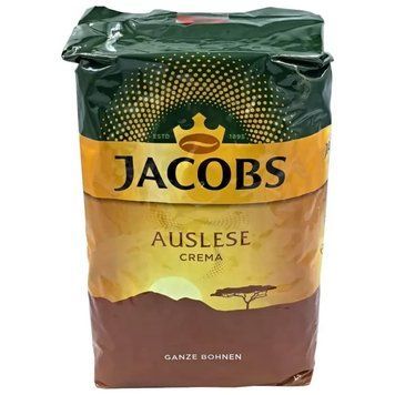 Кофе в зернах Jacobs Auslese Crema, 1000г, Голландия 2469545774 фото