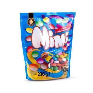 Конфеты драже в шоколадной разноцветной глазури Mimi, 230 г, Польша 854910660 фото