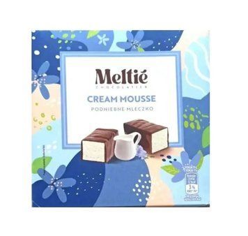 Конфеты суфле с сливочным вкусом Meltie, 380г (птичье молоко) 2390577998 фото