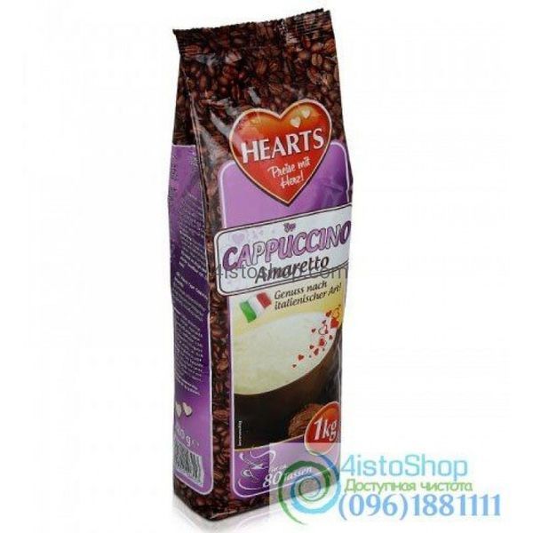 Напиток кофейный растворимый кофе капучино со вкусом карамели Hearts Cappuccino Karamell 1 кг 663860121 фото