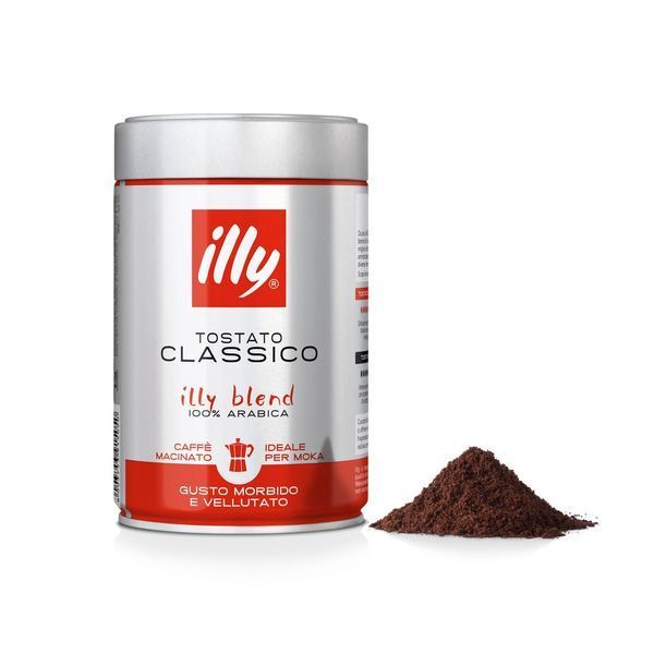 Кофе арабика молотый ILLY Classico, 250 г ж/б смесь из девяти сортов арабики 501282775 фото