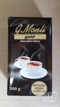 Кофе молотый G.Moni Gold 500г, Польша, купаж робусты и арабики 1738942100 фото