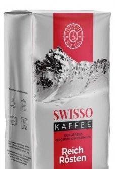 Швейцарский молотый кофе Swisso Kaffee, 500г, 100% Арабика средней обжарки 1438377668 фото