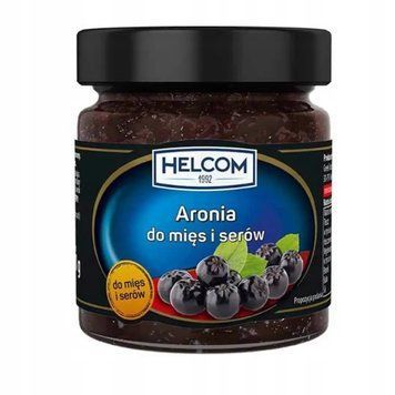 Соус ягодный на основе аронии (черноплодной рябины) для мяса и сыров Helcom, 200 г 1823627389 фото