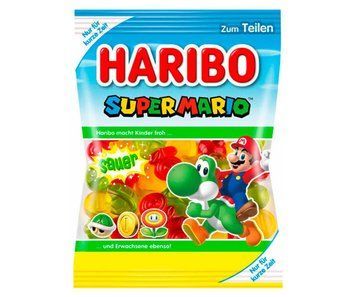 Конфеты желейные с соком Haribo Super Mario, 175г, Германия, жевательные конфеты Харибо, мишки золотые 2036774512 фото