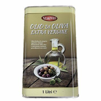 Оливковое масло в жестяной банке Vesuvio Olio Extra Virgine di Olive, 1л Италия 2179672955 фото
