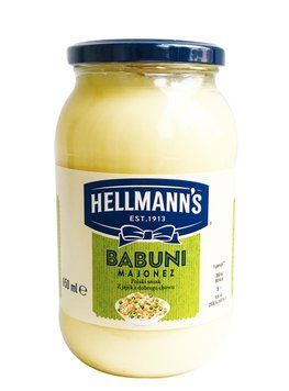 Майонез Hellmann's Babuni, 650 мл, Польша, 65% жирность, Оригинал 1438393903 фото