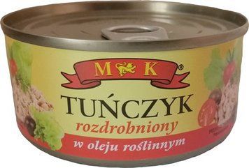Тунец в растительном масле M&K Tunczyk, 170г (дробленный) 1321252974 фото