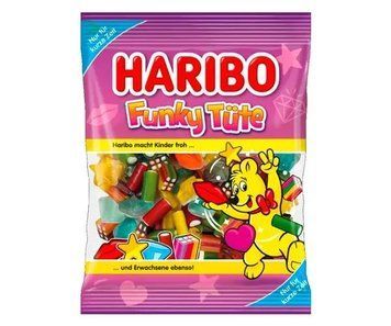 Конфеты желейные Haribo Funky Tute, 175г, Германия, жевательные конфеты Харибо, мишки золотые 2045291630 фото