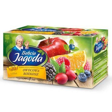 Чай фруктовый Baвcia Jagoda пакетах мультифруктовый (саше) 20шт, 40г, Польша 1684097296 фото