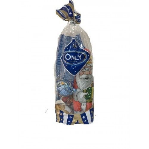 Шоколадний набір Only (іграшки на ялинку+Санта Клаус), 100 г 1295871430 фото