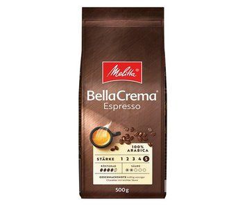 Кава в зернах арабіка Melitta Escpresso Bella Crema, 500г, Німеччина, темної прожарки 1580079280 фото