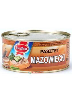 Паштет свинной Evra Meat Pasztet Mazowiecki, 300г 863083514 фото