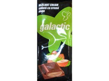 Шоколад молочный Galactic с арахисовой начинкой, 90г 2003847050 фото