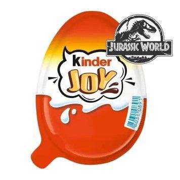 Конфеты шоколадные яйцо парк Юрского периода Киндер Джой Kinder Joy, 20 г (Польша) 1393080225 фото