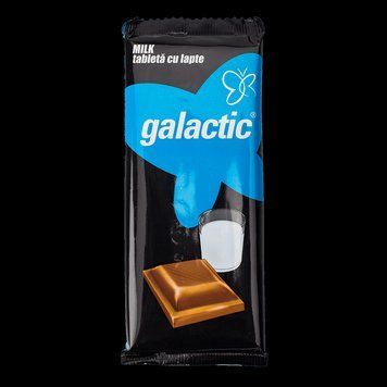 Шоколад молочный Galactic Milk без добавок, 90 г 2003850097 фото
