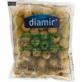 Испанские оливки зеленые без косточки Diamir, в пакете 180г 2103886857 фото