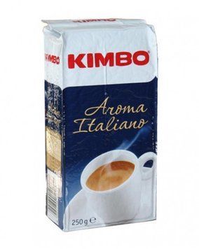 Натуральный итальянский молотый кофе Kimbo Aroma Italiano, 250г, смесь Арабики и Робусты с нежным вкусом 530835213 фото