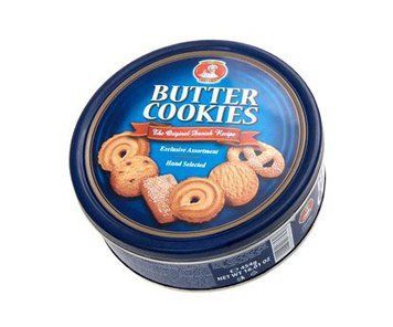 Печенье ассорти песочное Butter Cookies в ж/б, 400г, Австрия, Gunz, 1581493901 фото