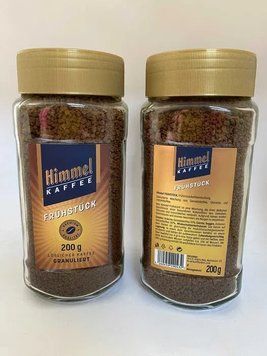 Кавовий напій розчинний у гранулах Himmel Kaffee, 200 г, Німеччина, кава з цикорієм 1998434206 фото