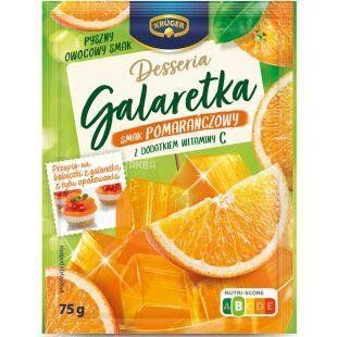Желе (галаретка) со вкусом апельсина Galaretka Kruger 75г, Польша 2466789457 фото