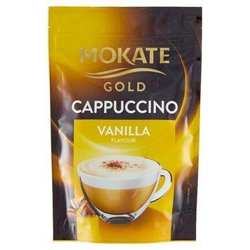 Капучино растворимое Mokate Cappucino Vanilla, 100г, Польша, кофейный напиток с ванильным вкусом 1684394319 фото