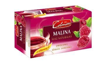Чай фруктовый Celmar со вкусом малины малина в пакетах (саше) 20шт, 34г, Польша, с витамином С 2004680751 фото
