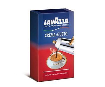 Кофе молотый в вакуумной упаковке Lavazza&nbsp;Crema e&nbsp;Gusto Gusto&nbsp;Classico 250 г с шоколадно-ореховым послевкусием 217587552 фото