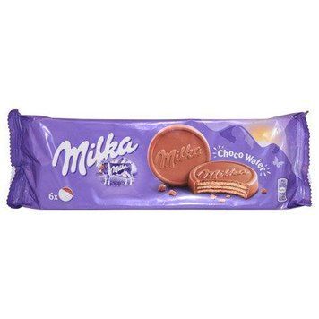 Печенье шоколадное Milka Choco Wafel 6*30g, 210 г, Швейцария 1207248480 фото
