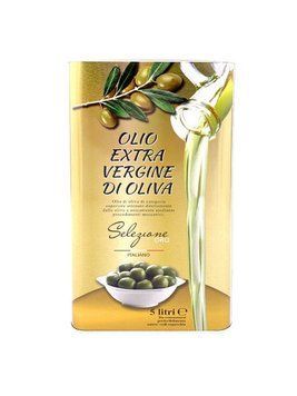 Рафинированное оливковое масло для жарки Vesuvio Olio Extra Virgin di Olive, 5л (Италия) в жестяной банке 1424002339 фото
