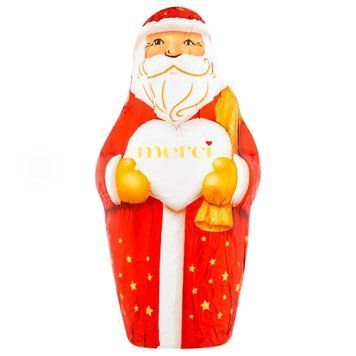 Шоколадный Санта Клаус (Дед Мороз) фигурка Merci, 60 г, Польша, новогодние сладости 1507461814 фото