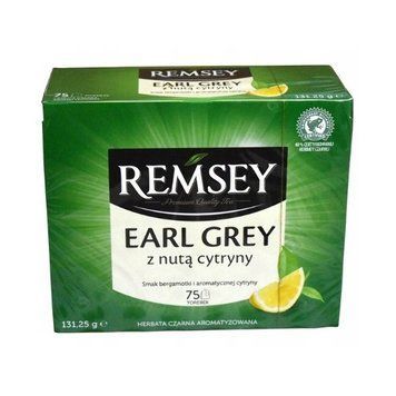 Польский чай в пакетиках с бергамотом и лимоном Ramsey Earl Grey(cytryny) 75шт. 955275868 фото