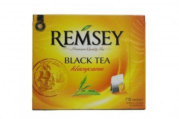 Чай черный без добавок в пакетиках Ramsey Black Tea Clasyczna, 75 шт, Польша 955278688 фото