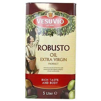 Масло оливковое Vesuvio Robusto Olio Extra Virgin di Olive, 5 л (Италия) в жестяной банке, рафинированное 1951408422 фото