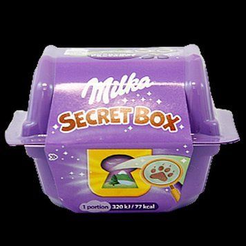 Конфеты шоколадные с игрушкой внутри Milka Secret Box, 14,4г , Польша, для мальчиков и девочек, милка секрет 1711489509 фото