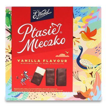 Птичье молоко коробка конфет ванильное E.Wedel Mleczko, 400г, Польша 2276924335 фото
