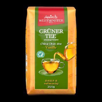 Чай зеленый с жасмином листовой Westminster Gruner Tea Jasmin, 250 г, Германия 1557569742 фото