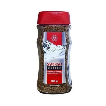 Розчинна кава в банці Swisso Kaffee, 100 г, 100% Арабіка, Швейцарія 1794344820 фото