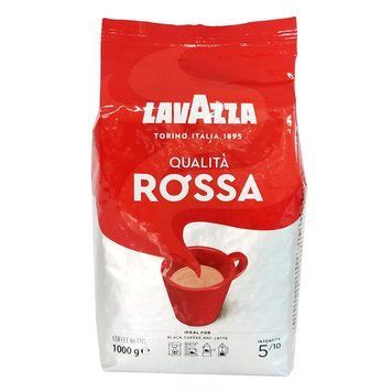 Кофе зерновой Lavazza Qualita Rossa,1 кг , Италия (ОРИГИНАЛ),бленд арабика и робуста 217820347 фото