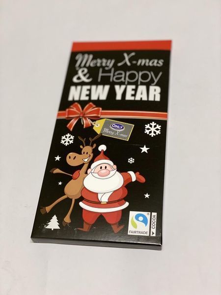 Шоколадка новогодняя Merry X-Max Only в ассортименте, 100 г (Австрия), шоколад новогодний подарок 1507467063 фото