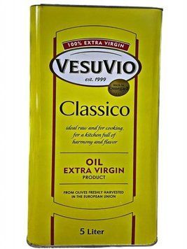 Масло оливковое Vesuvio Classico Oil Extra Virgin, 5 л (Италия) в жестяной банке, рафинированное 1951411131 фото