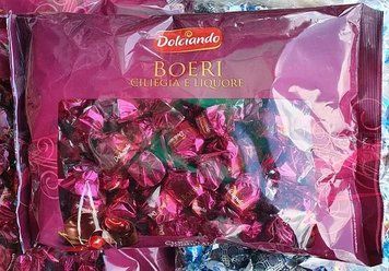 Шоколадные конфеты вишня в ликере Rovelli Boeri 1000г (Италия) 2063743376 фото