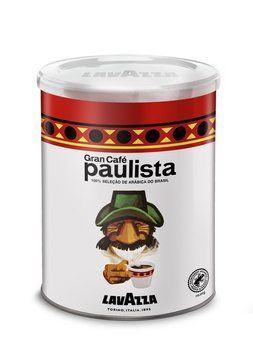 Кофе молотый Lavazza Paulista, 250г в жестяной банке, арабика 100% Лавацца Паулиста 1625250462 фото