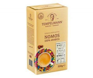 Кофе молотый арабика 100% Tempelmann Nomos в пачке 250г, Германия, 1744864880 фото