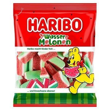 Конфеты желейные Haribo Wasser Melonen (арбуз) 160г Германия 2365649815 фото