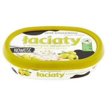 Крем-сыр сливочный Laciaty со вкусом зеленых оливок, 135г 1323826068 фото